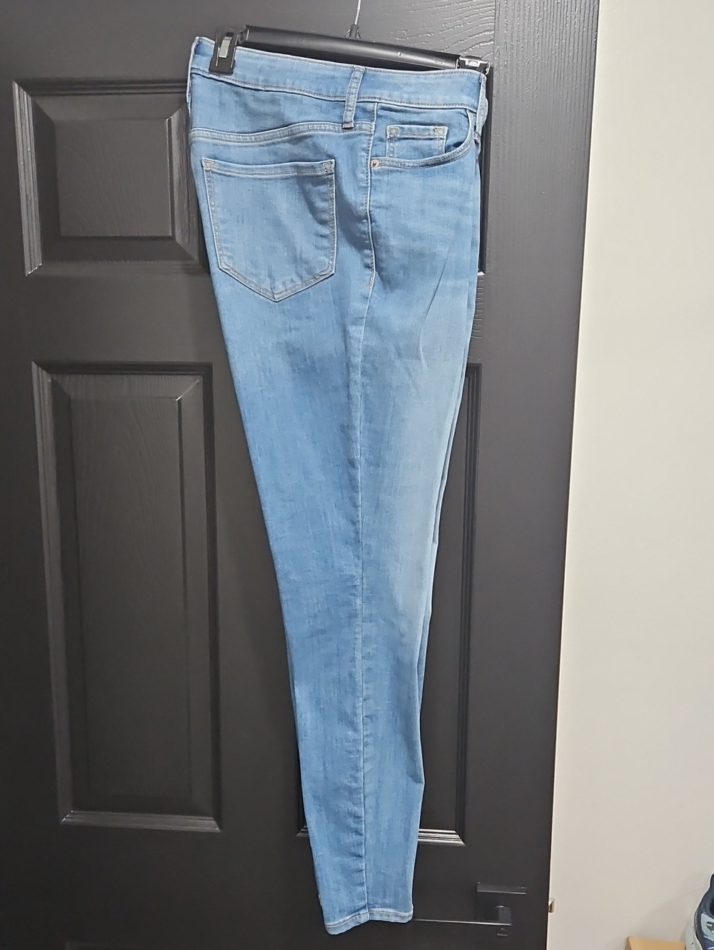 Old Navy Rock Star Super Skinny Light Blue Women's Slim Jeans